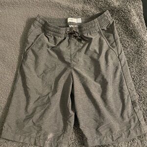 Old Navy Gray Boys' Elastic Waist Shorts